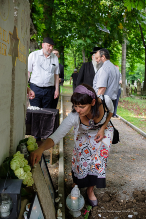 Cmentarz Żydowski - pogrzeb ofiar Holokaustu, Salomei Korzennik i Racheli Pacher - cz. 2